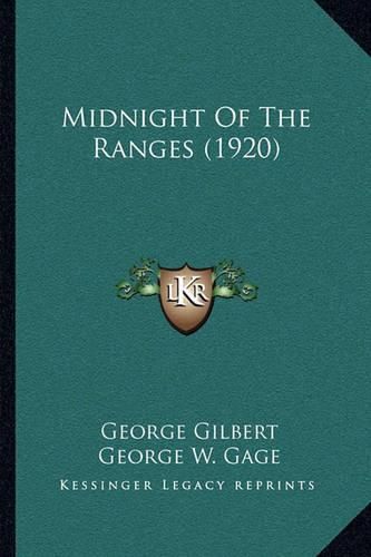 Cover image for Midnight of the Ranges (1920)