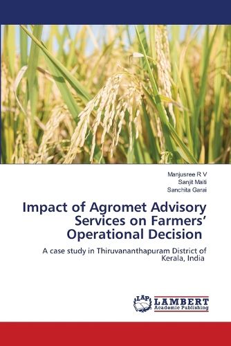 Cover image for Impact of Agromet Advisory Services on Farmers' Operational Decision