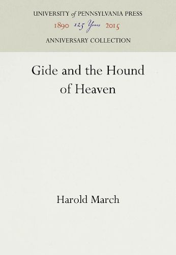 Cover image for Gide and the Hound of Heaven