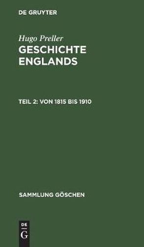 Cover image for Von 1815 bis 1910