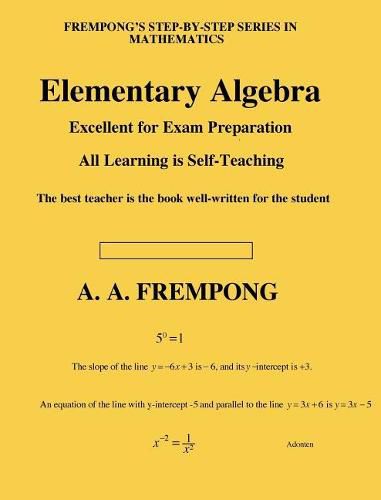 Cover image for Elementary Algebra