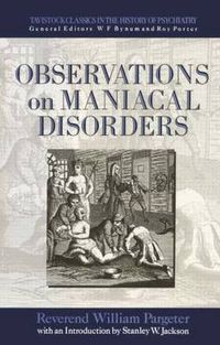 Cover image for Observations on Maniacal Disorder