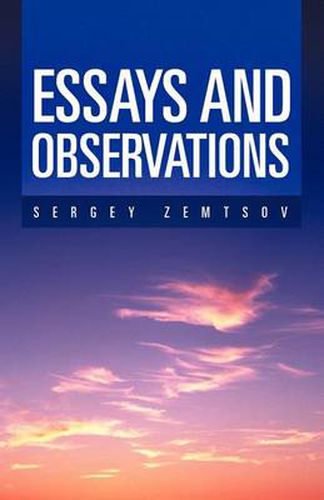 Cover image for Essays and Observations