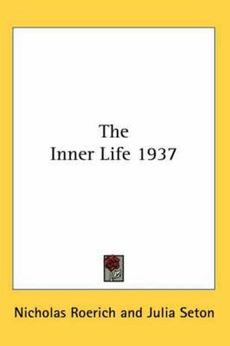 Cover image for The Inner Life 1937