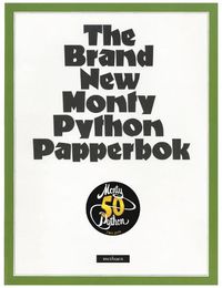 Cover image for Brand New Monty Python Papperbok, The