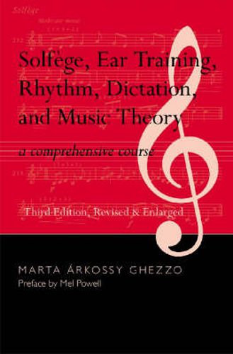 Cover image for Solfege, Ear Training, Rhythm, Dictation, and Music Theory: A Comprehensive Course