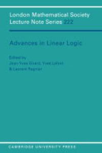 Cover image for Advances in Linear Logic