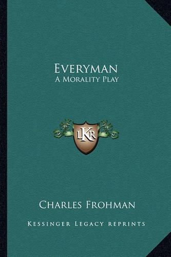 Cover image for Everyman: A Morality Play
