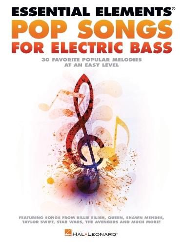 Cover image for Essential Elements Pop Songs for Electric Bass