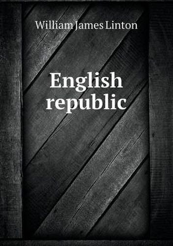 Cover image for English Republic