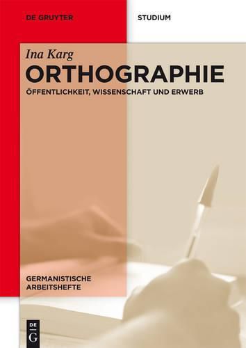 Cover image for Orthographie