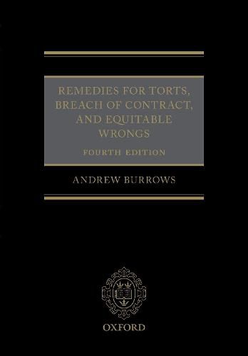 Cover image for Remedies for Torts, Breach of Contract, and Equitable Wrongs