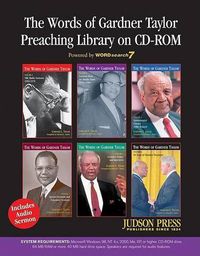 Cover image for The Words of Gardner Taylor Preaching Library on CD-ROM