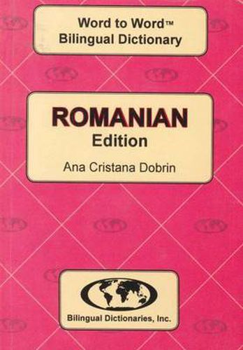 Cover image for English-Romanian & Romanian-English Word-to-Word Dictionary