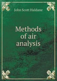 Cover image for Methods of Air Analysis