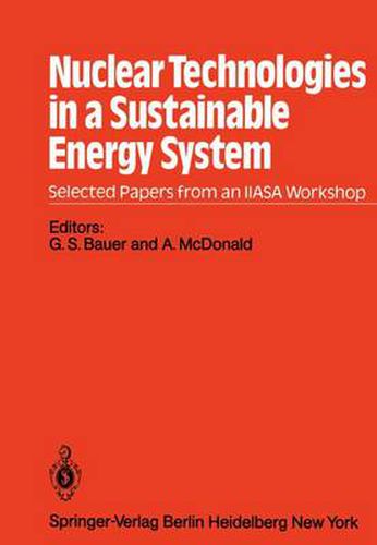 Cover image for Nuclear Technologies in a Sustainable Energy System