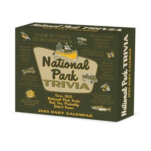 Cover image for National Park Trivia 2026 5.4 X 6.2 Box Calendar