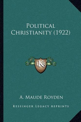 Cover image for Political Christianity (1922)