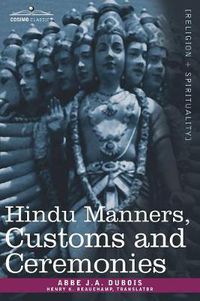 Cover image for Hindu Manners, Customs and Ceremonies