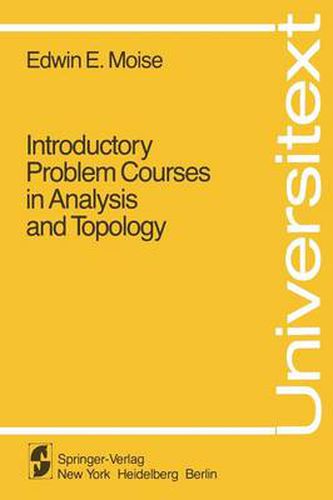 Cover image for Introductory Problem Courses in Analysis and Topology