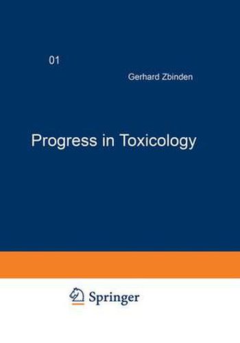Cover image for Progress in Toxicology