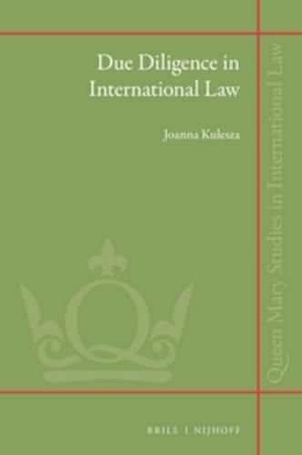 Cover image for Due Diligence in International Law