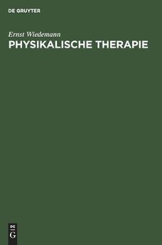 Cover image for Physikalische Therapie