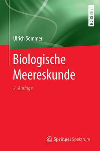 Cover image for Biologische Meereskunde