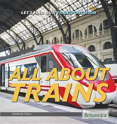 Cover image for All about Trains