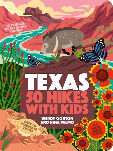 Cover image for 50 Hikes with Kids Texas