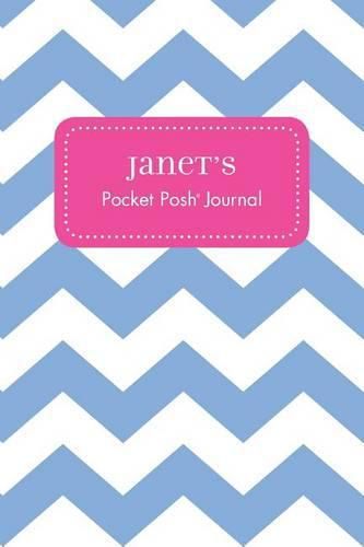 Cover image for Janet's Pocket Posh Journal, Chevron