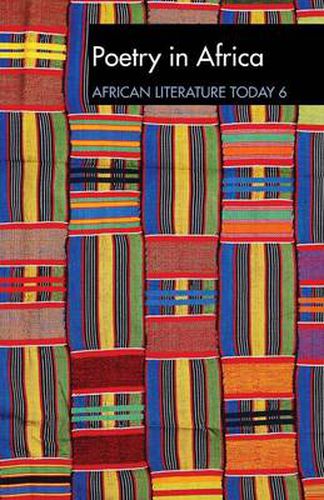 Cover image for ALT 6 Poetry in Africa: African Literature Today: A review