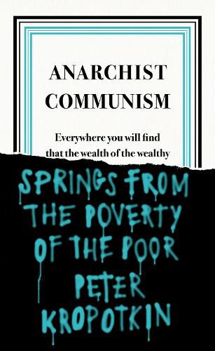 Cover image for Anarchist Communism