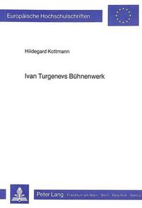 Cover image for Ivan Turgenevs Buehnenwerk