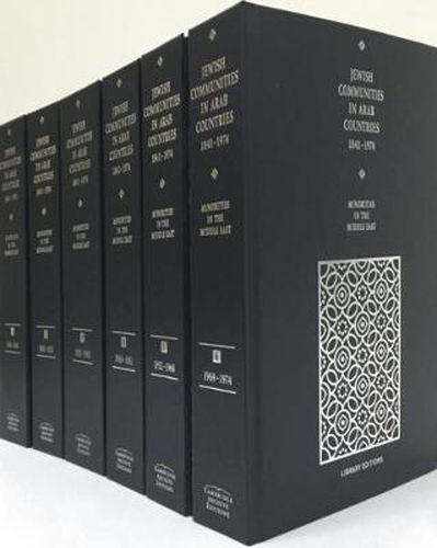 Cover image for Minorities in the Middle East: Jewish Communities in Arab Countries 1841-1974 6 Volume Hardback Set