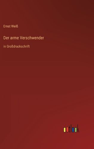 Cover image for Der arme Verschwender