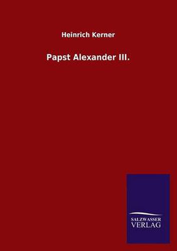 Cover image for Papst Alexander III.