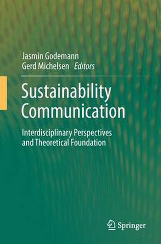 Cover image for Sustainability Communication: Interdisciplinary Perspectives and Theoretical Foundation