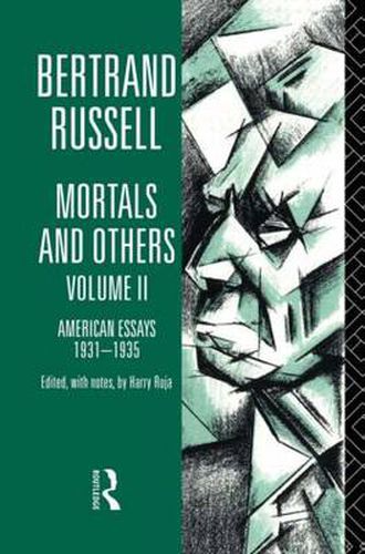 Cover image for Mortals and Others: American Essays 1931-1935