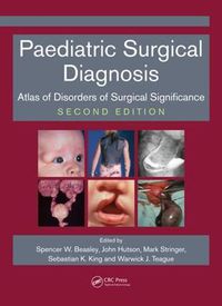 Cover image for Paediatric Surgical Diagnosis: Atlas of Disorders of Surgical Significance