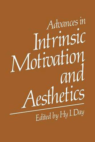 Cover image for Advances in Intrinsic Motivation and Aesthetics