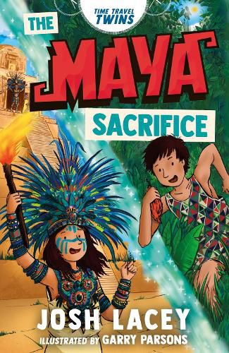 Cover image for Time Travel Twins: The Maya Sacrifice