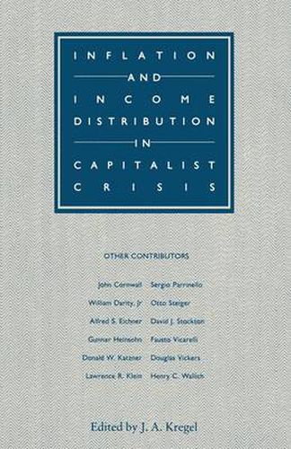 Cover image for Inflation and Income Distribution in Capitalist Crisis