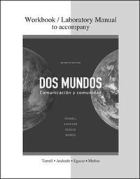 Cover image for Combined Workbook/Lab Manual to accompany Dos mundos