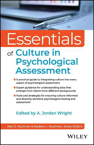 Cover image for Essentials of Culture in Psychological Assessment