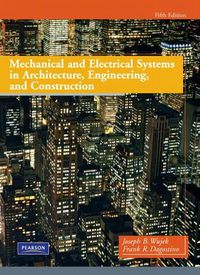 Cover image for Mechanical and Electrical Systems in Architecture, Engineering and Construction