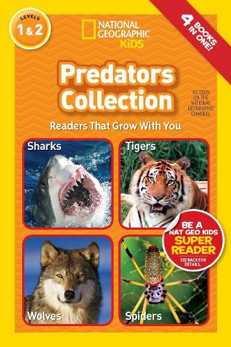 Cover image for Nat Geo Readers Predators Collection Lvls 1 & 2