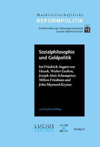 Cover image for Sozialphilosophie und Geldpolitik