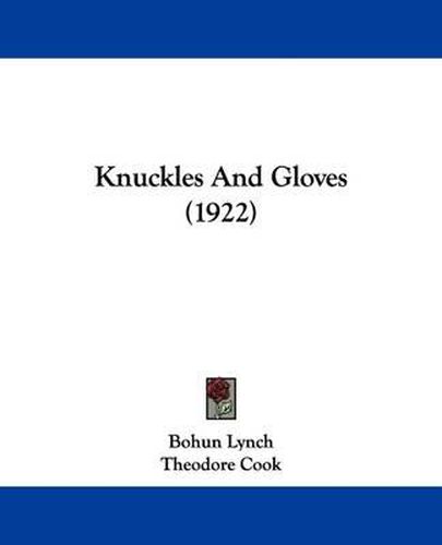 Cover image for Knuckles and Gloves (1922)