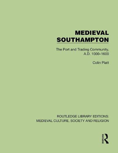 Cover image for Medieval Southampton
